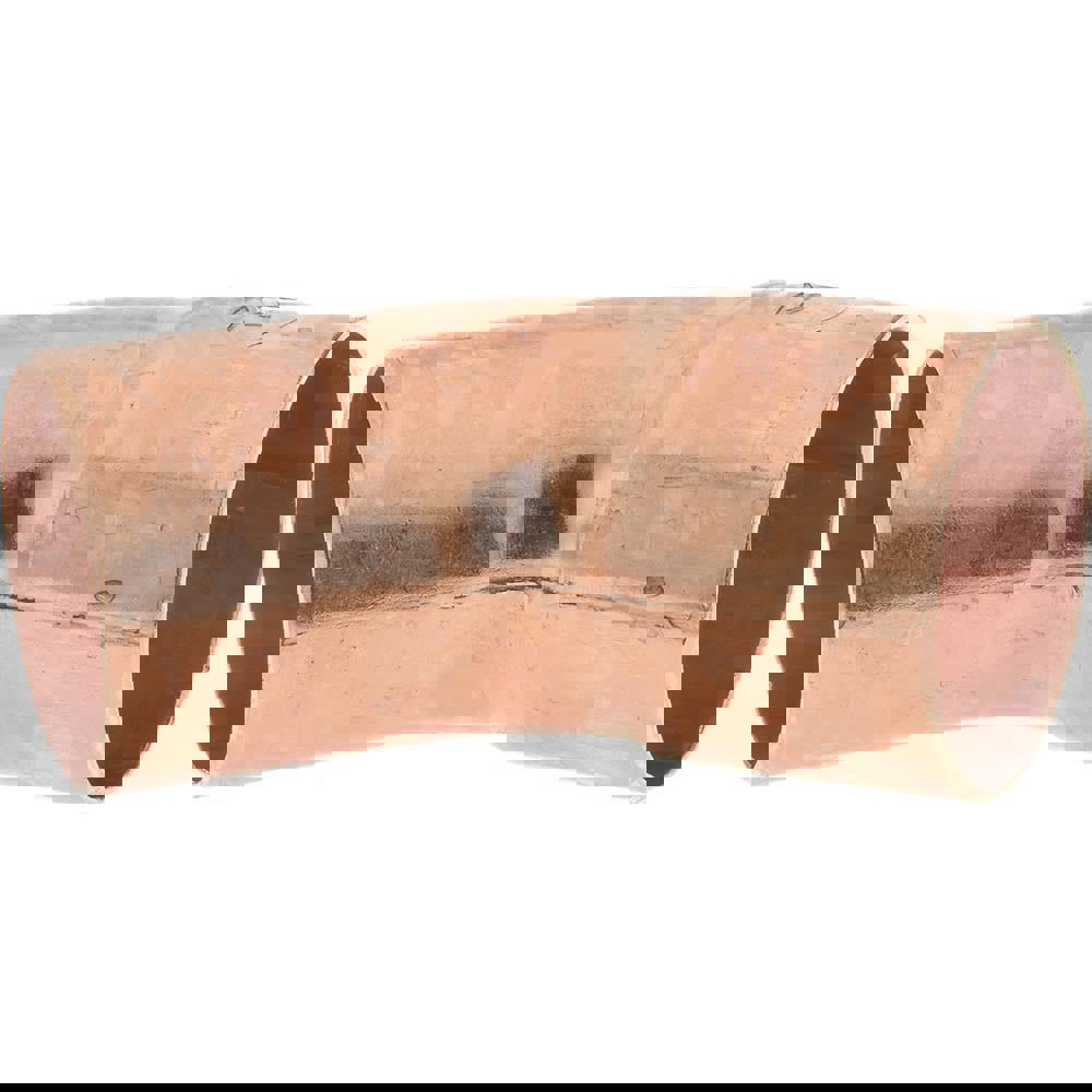 Wrot Copper Pipe 45 &deg; Elbow: 1-1/4